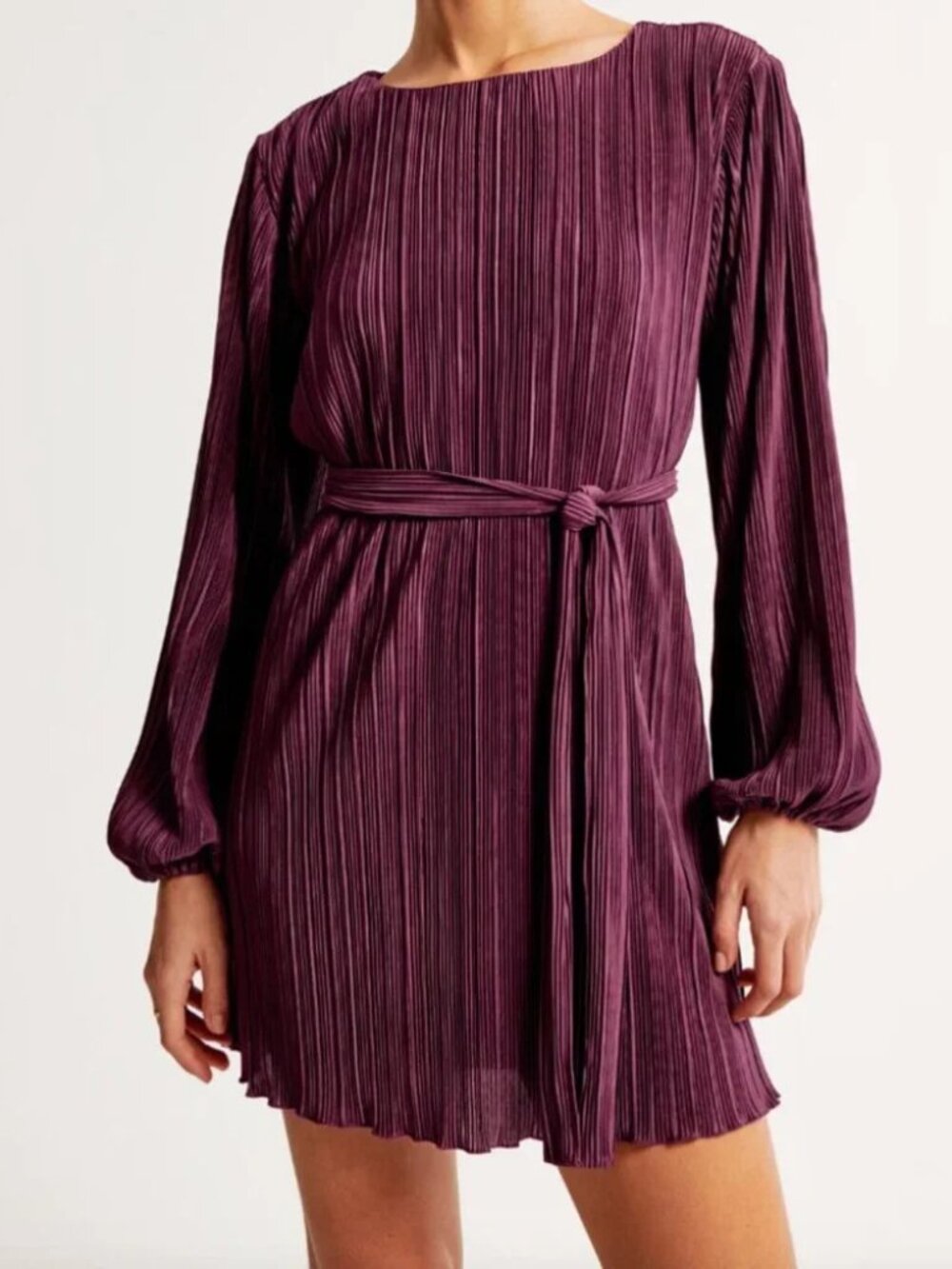 Abercrombie & Fitch Plisse Dress
